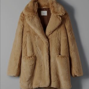 Wilfred Muse faux fur coat